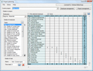 Project Planning screenshot